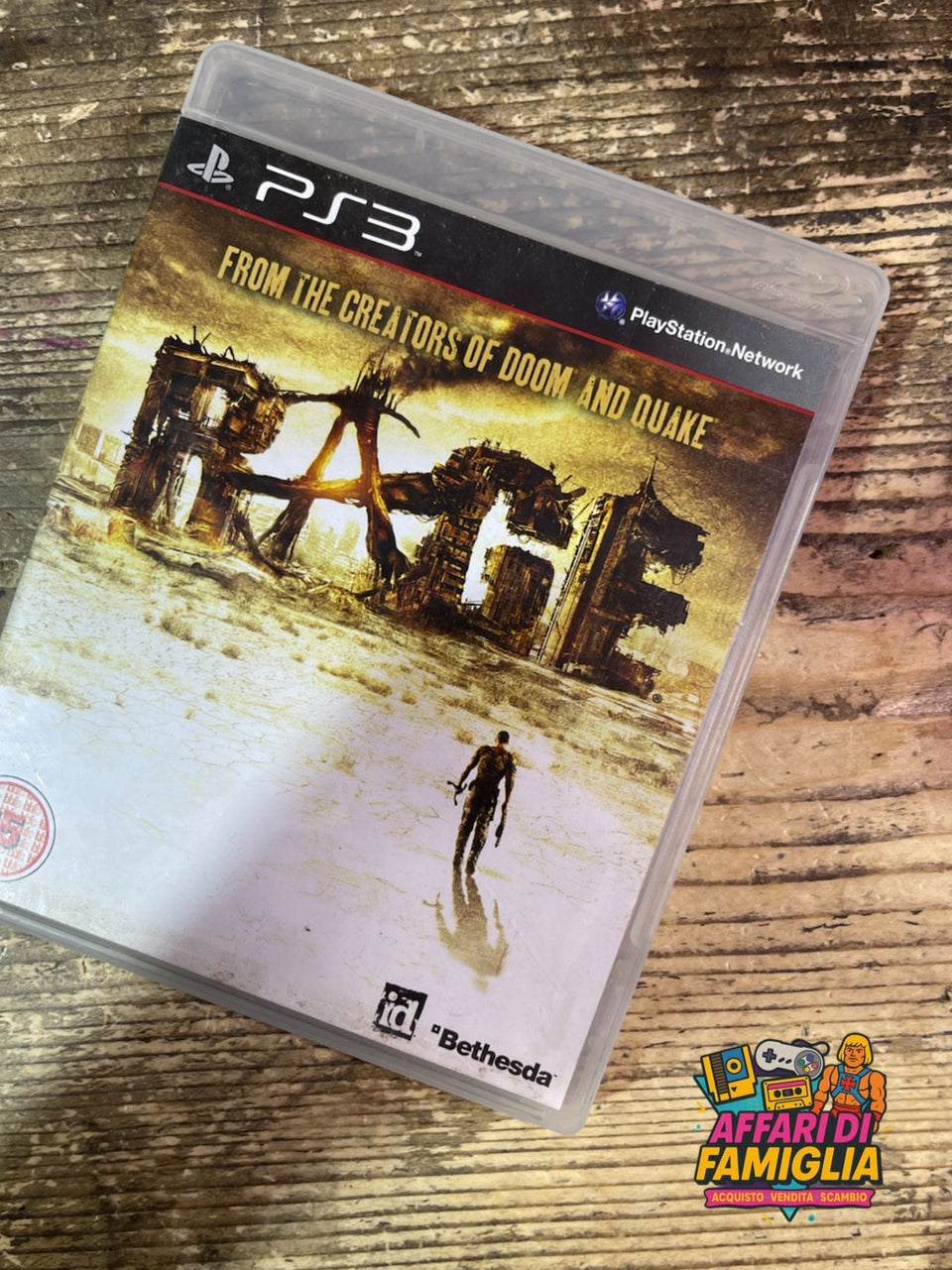 Rage Playstation 3 ps3 pal