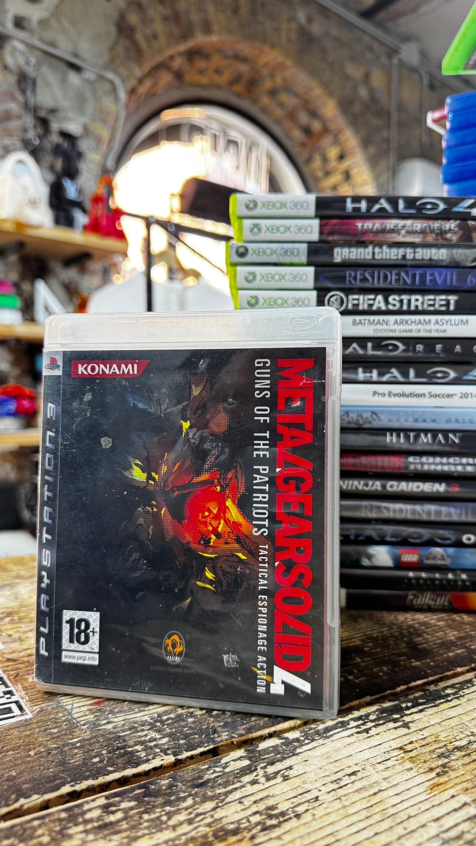 metal gear solid 4 Playstation 3 ps3 pal