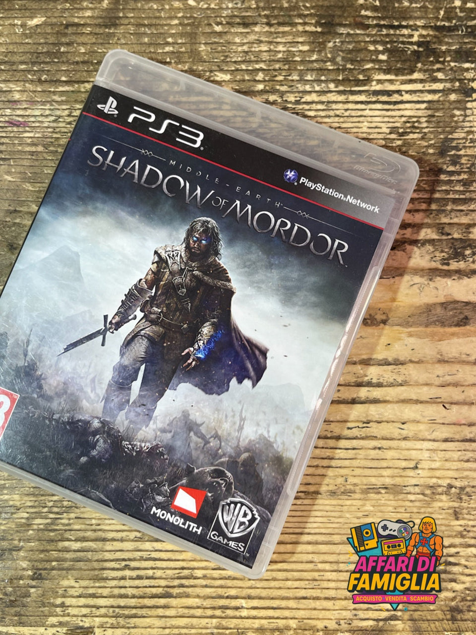 shadow of mordor Playstation 3 ps3 pal
