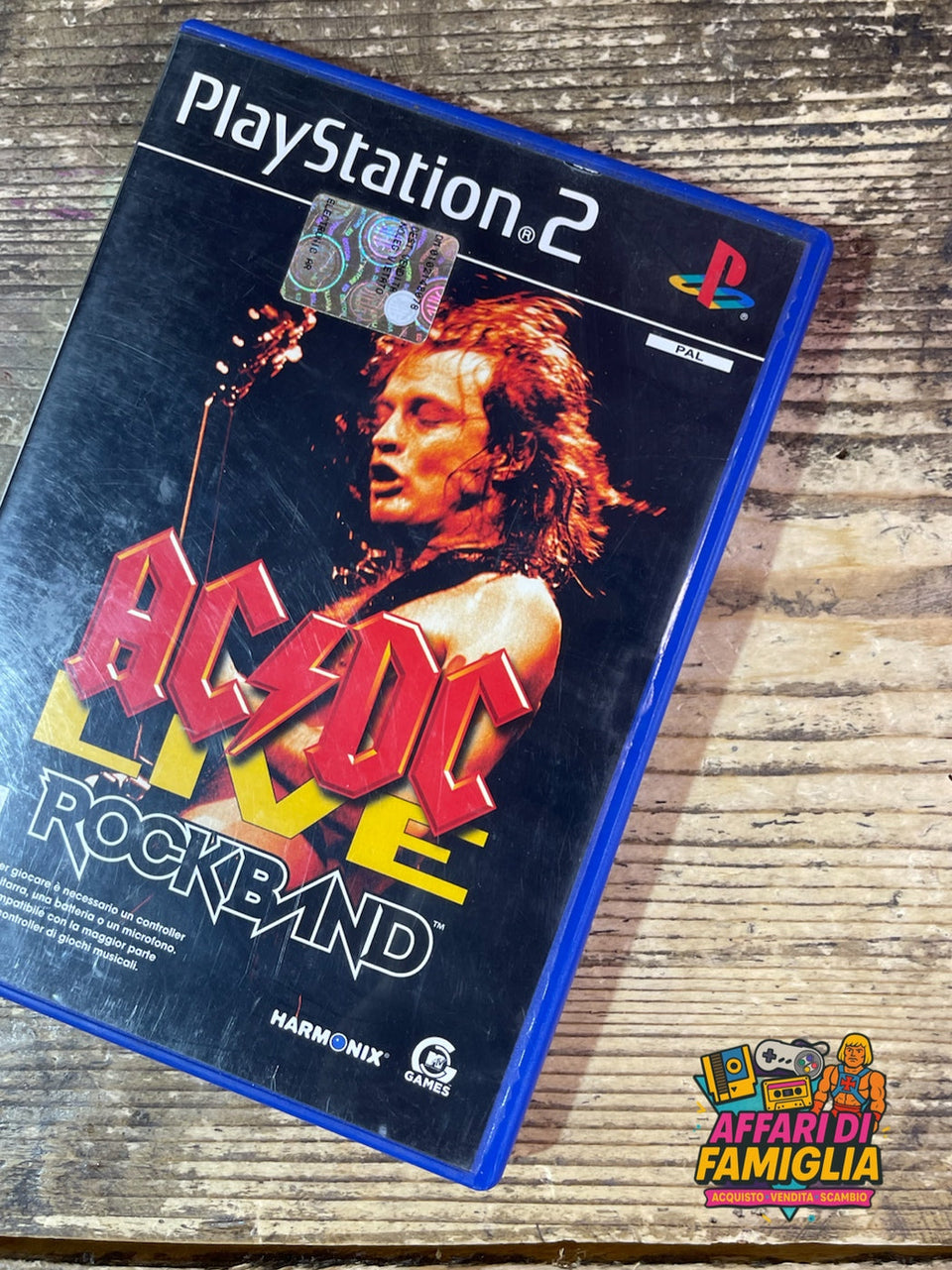 ac dc rockband playstation 2 ps2 pal