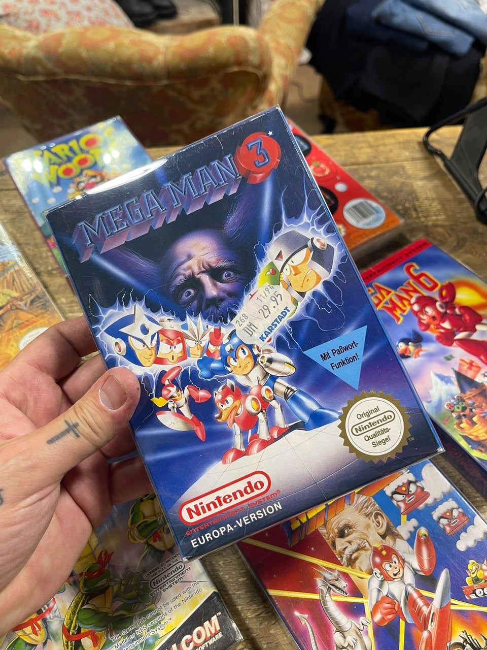 Gioco nintendo nes Mega Man 3