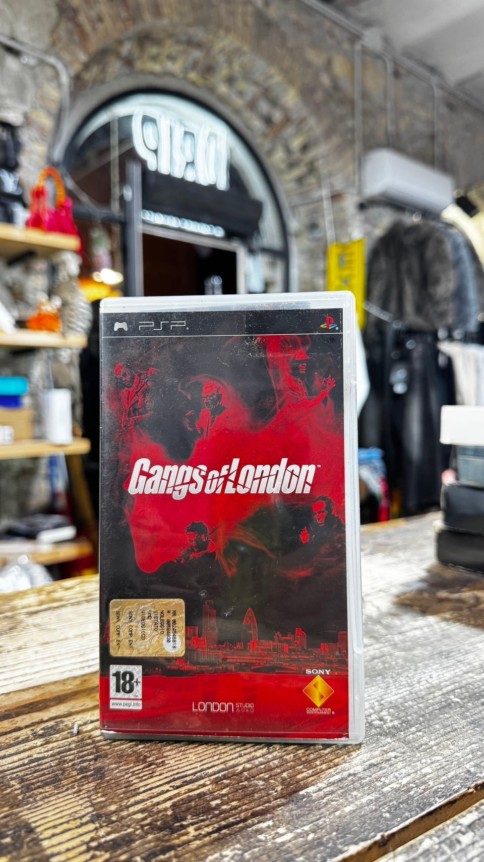 gangs of london sony psp pal completo