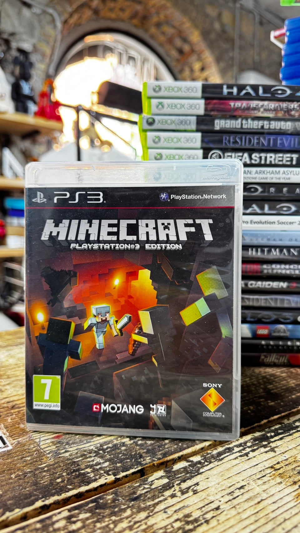 minecraft Playstation 3 ps3 pal