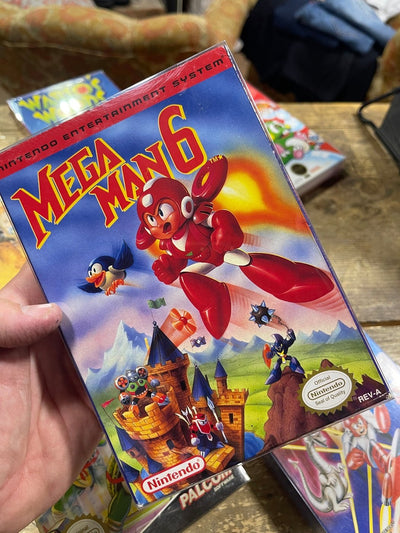 Gioco nintendo nes Mega Man 6 Retrogame