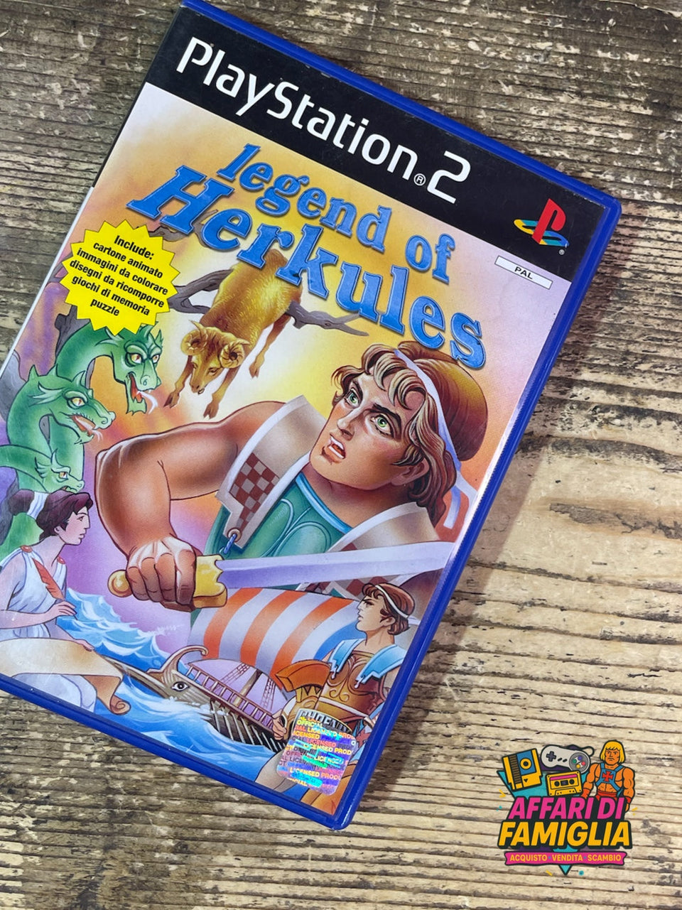 legend of herkules playstation 2 ps2 pal