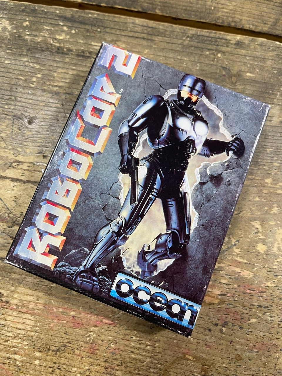 Videogioco Commodore 64 Robocop 2 CIB