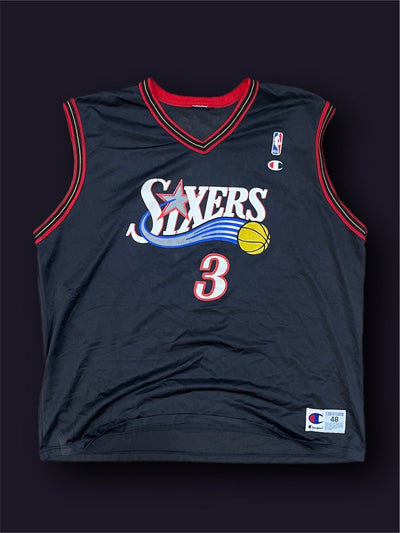 Canotta NBA Sixers vintage tg 48 Thriftmarket BAD PEOPLE