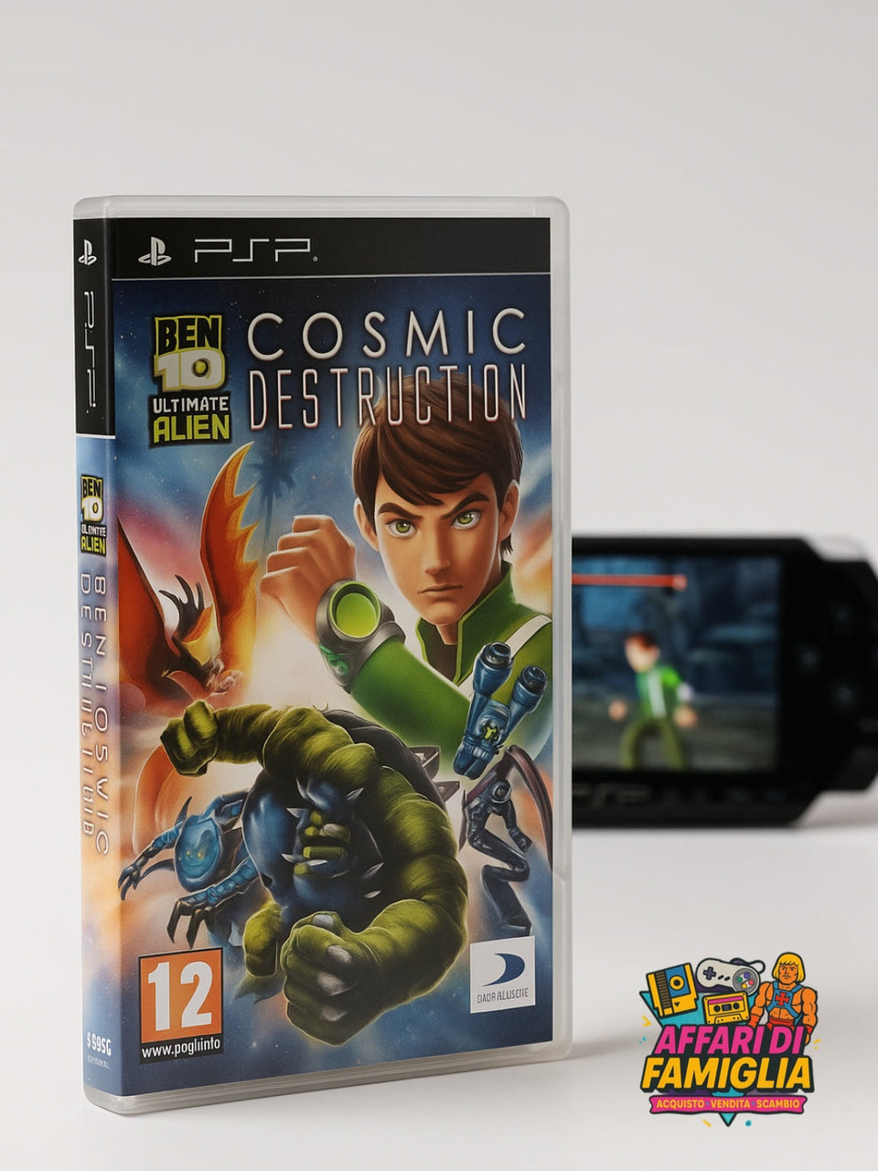 ben 10 Cosmic destruction psp sony playstation portable cib