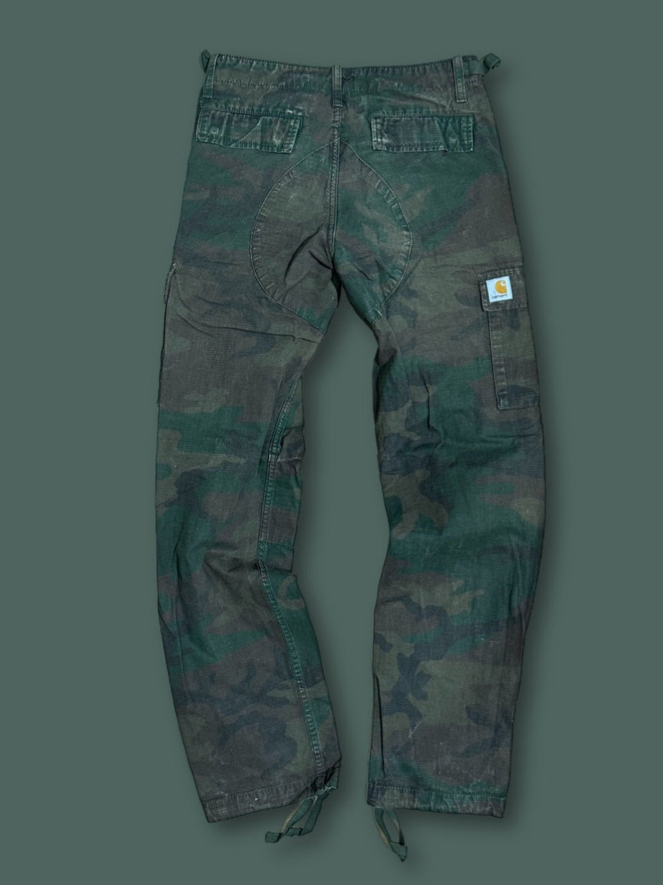 Pantalone Carhartt camouflage vintage tg 28x32