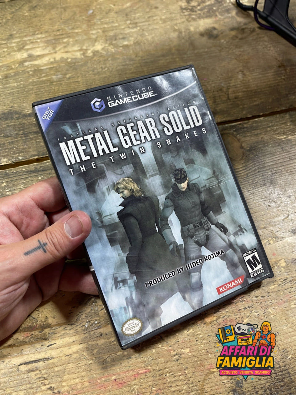 Gioco Metal Gear Solid: The Twin Snakes – Nintendo GameCube (NTSC, 2004)