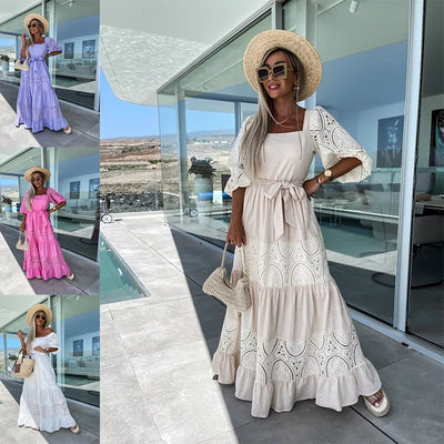 Abito lungo boho donna MUST HAVE