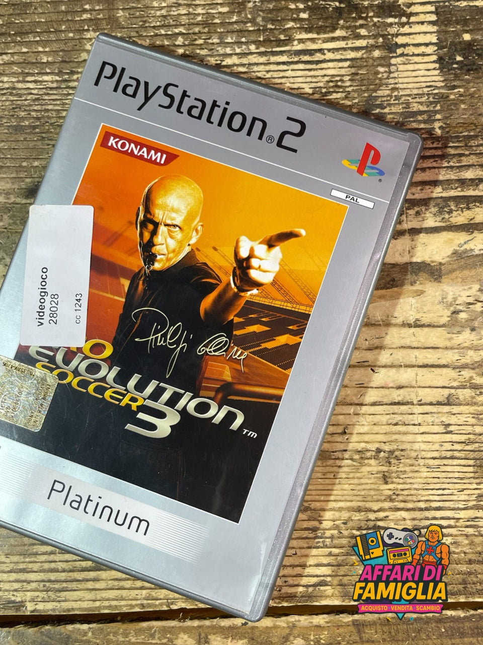 pro evolution soccer 3 playstation 2 ps2 pal