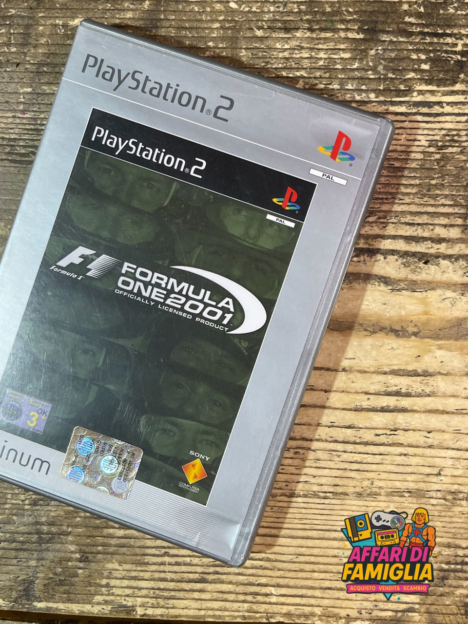formula one 2001 playstation 2 ps2 pal