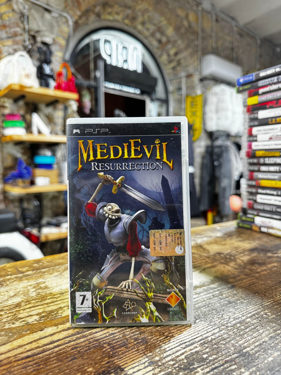 medievil resurrection sony psp pal cib
