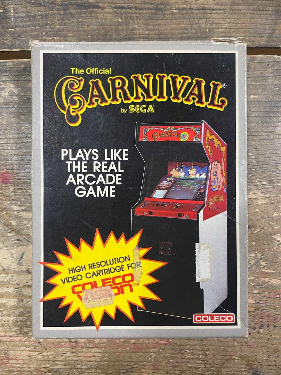 Videogioco Colecovision Carnival CIB