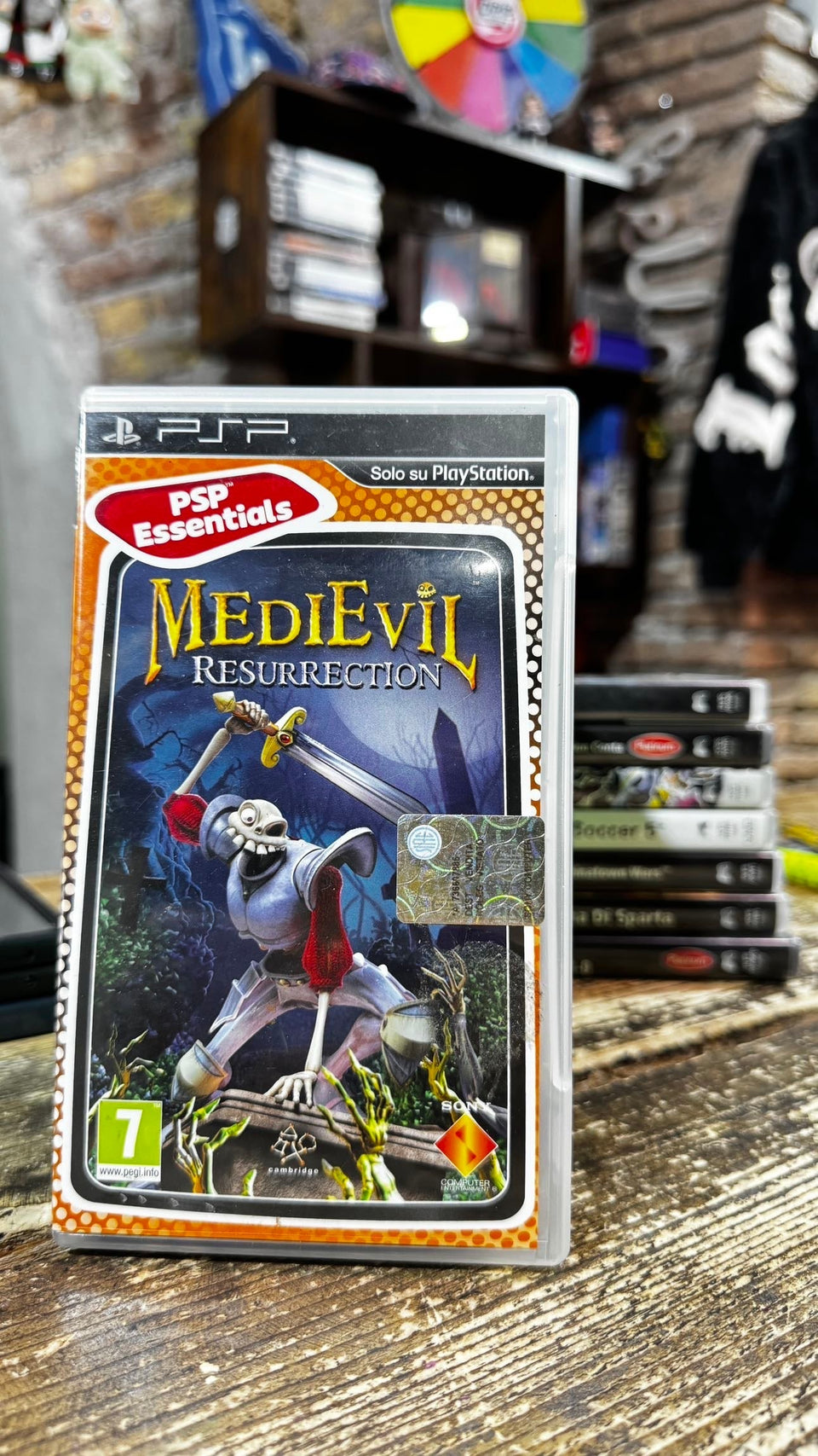 Gioco sony psp medievil resurrection essentials