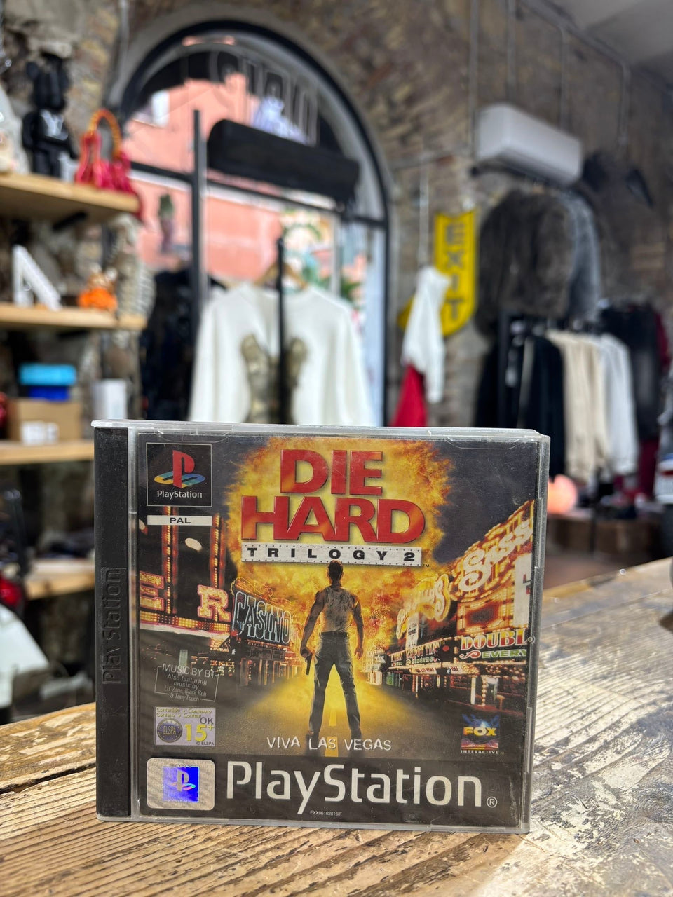 die hard trilogy 2 viva las vegas - playstation 1 ps1 pal