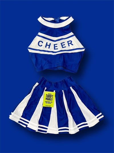 Cheerleader Outfit Schoolgirl completo due pezzi one size Thriftmarket BAD PEOPLE