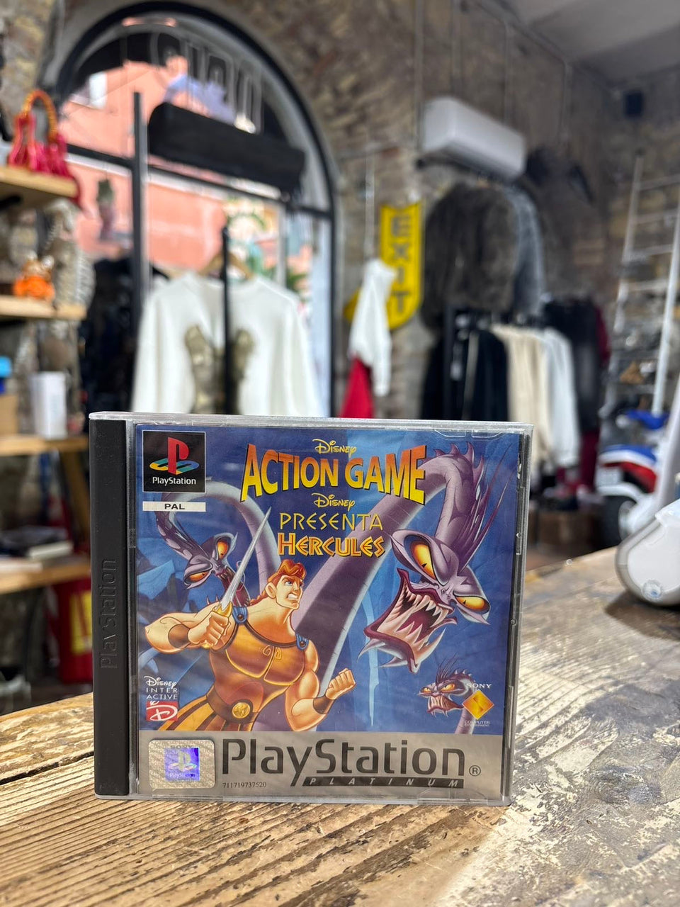 disney Hercules action game playstation 1 ps1 pal