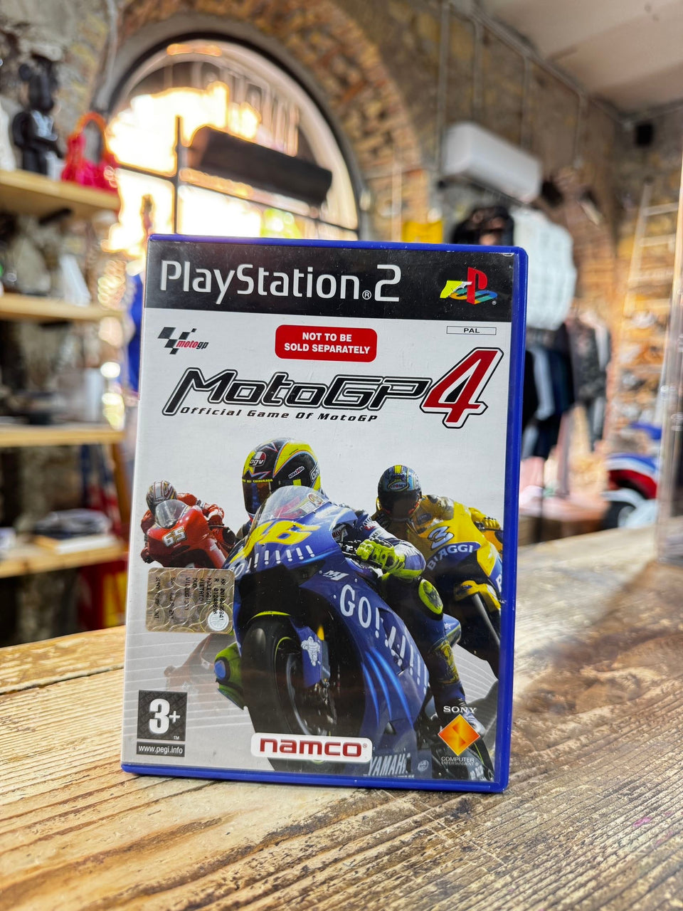 moto gp4 playstation 2 sony ps2 pal cib