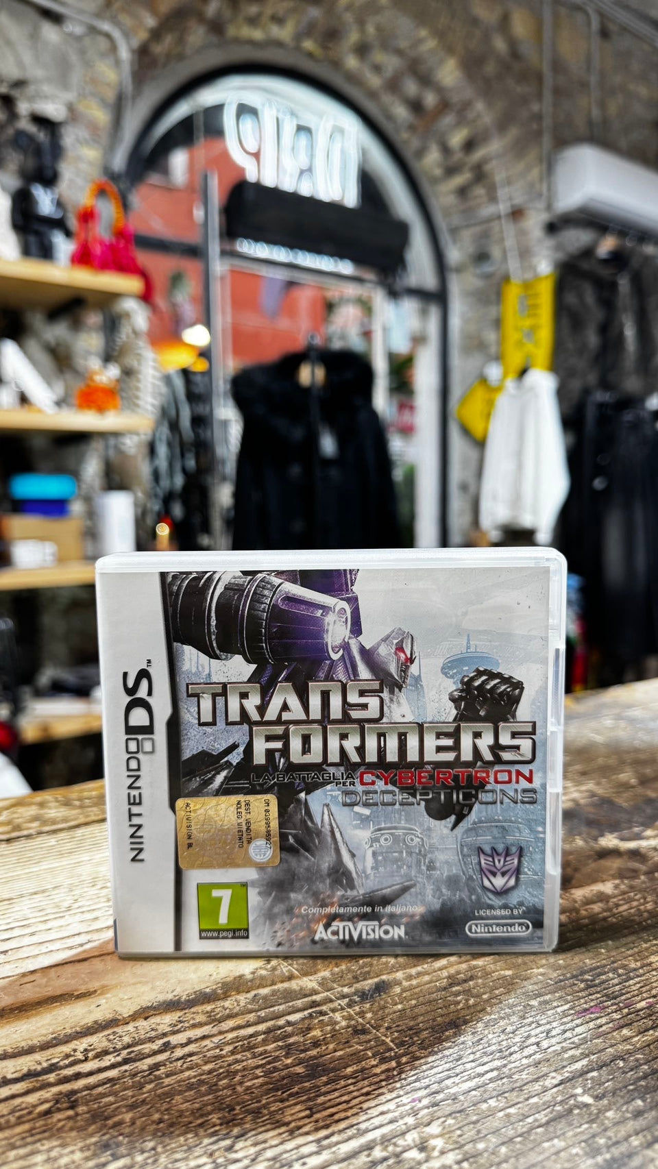 transformers la battaglia per cybertron nintendo ds pal
