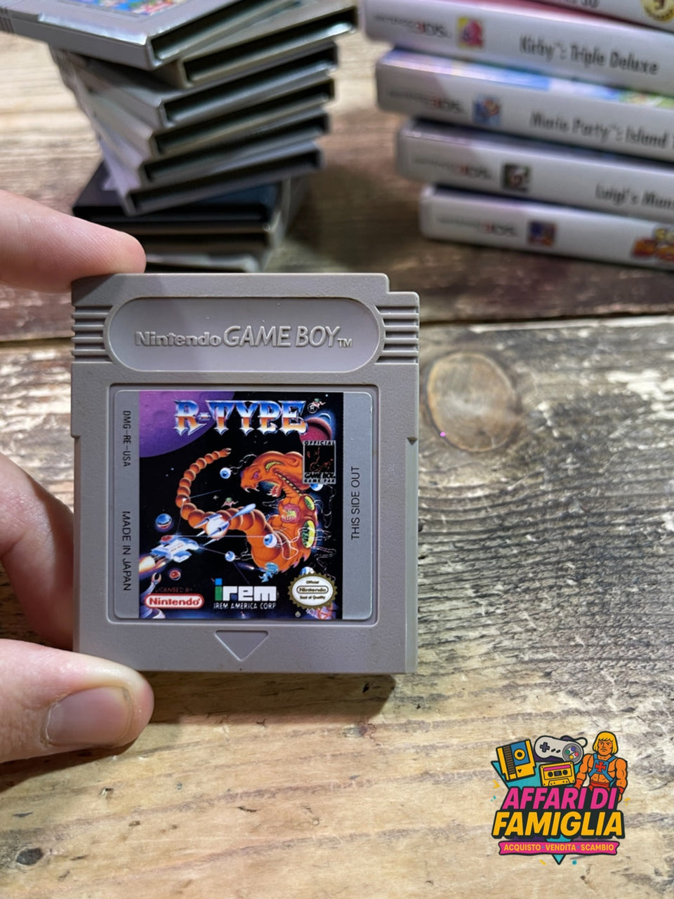 Gioco nintendo game boy r-type 1991