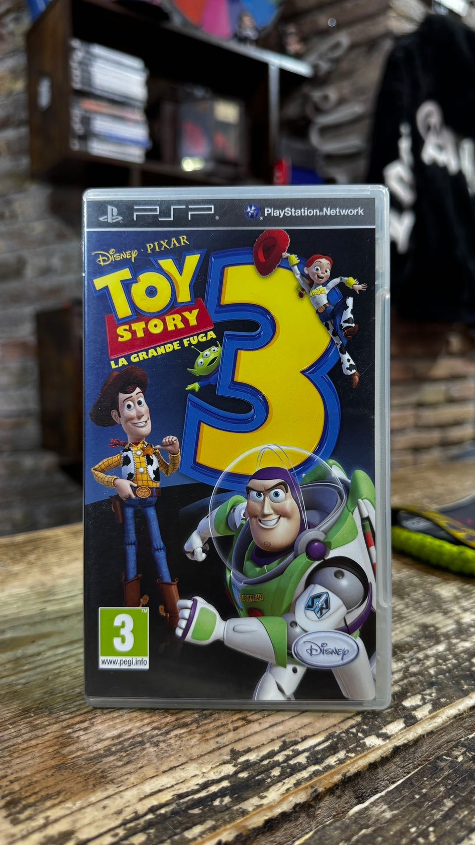 Gioco sony psp toy story la grande fuga