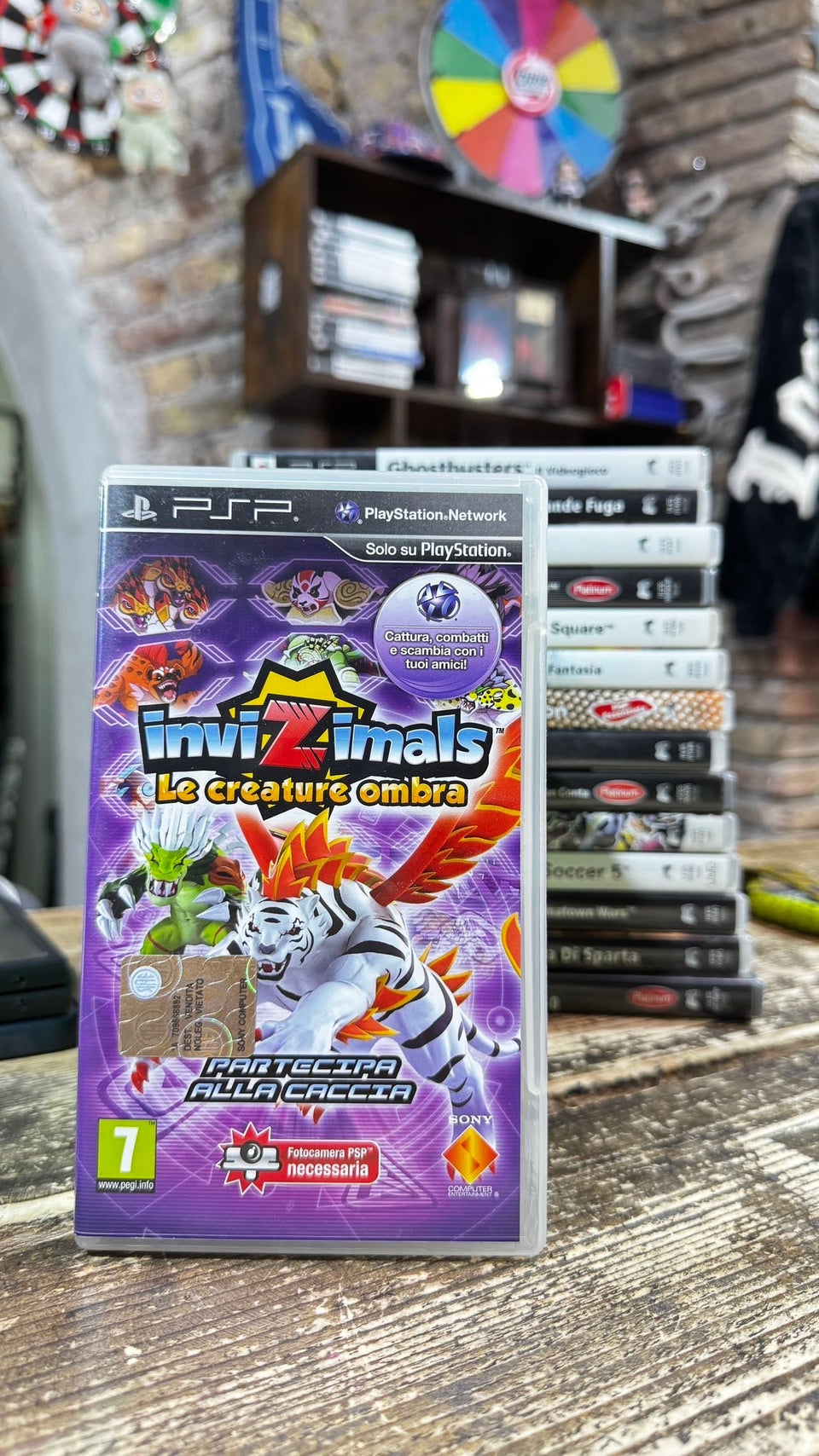 Gioco sony psp invizimals le creature ombra