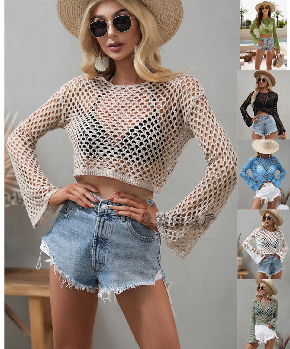 Maglia rete web donna