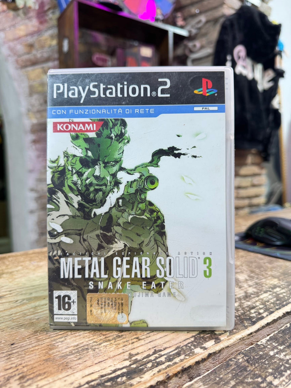 metal gear solid 3 snake eater pal ps2 Playstation 2