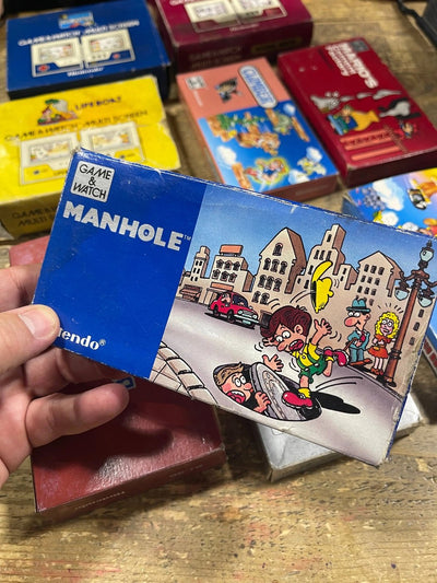 Game Watch Manhole nintendo Retrogame
