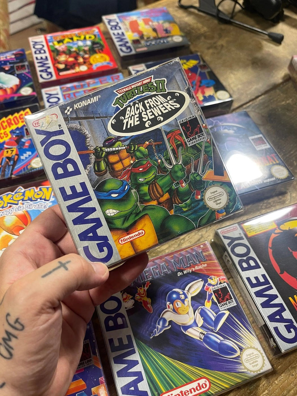 Gioco Game Boy turtles back from the sewers