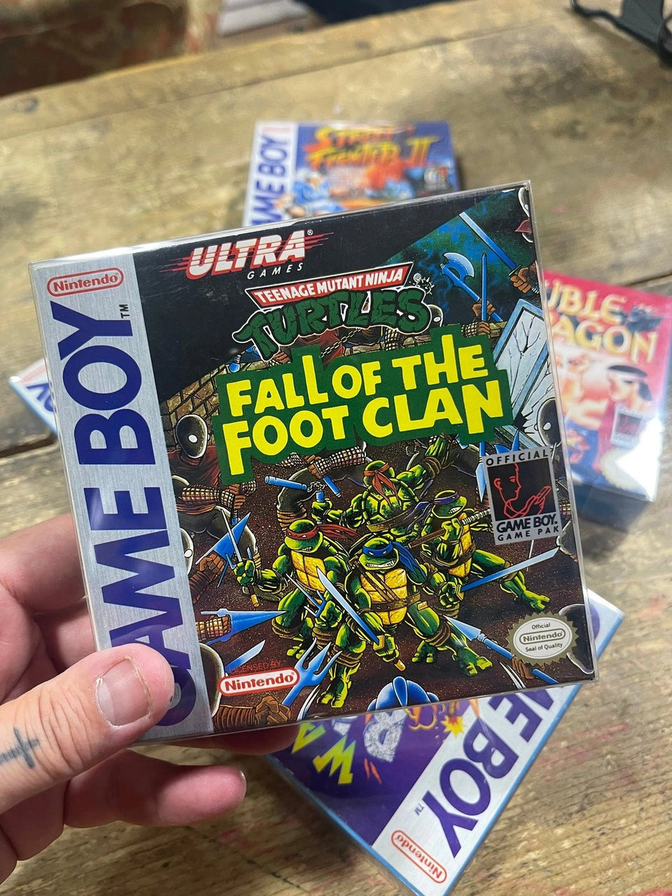 Gioco Game Boy turtles fall of the foot clan