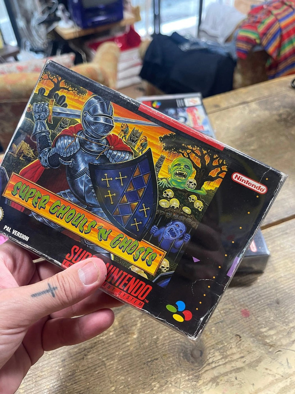 Gioco Super Nintendo Super Gouls n Ghost