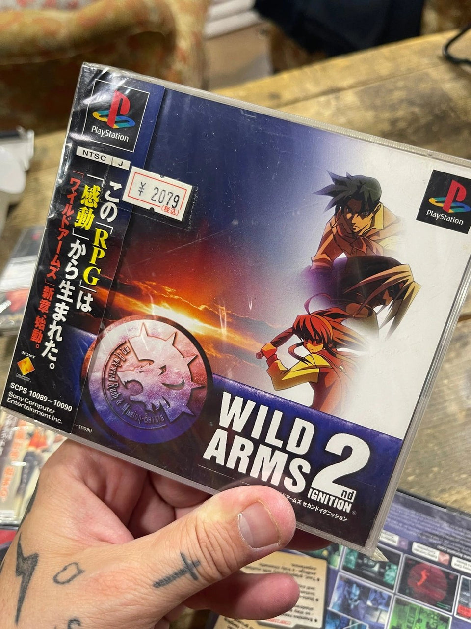 Wild Arms 2 Sony ps1 Playstation ntsc