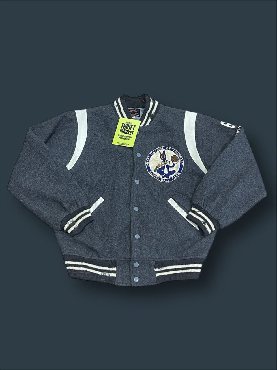 Bomber varsity Meiji college vintage tg M