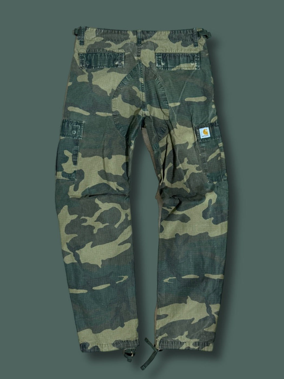 Pantalone Carhartt camouflage vintage tg 28x32