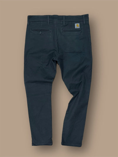 Pantalone Carhartt dritto vintage tg 33x32 Nero Thriftmarket BAD PEOPLE