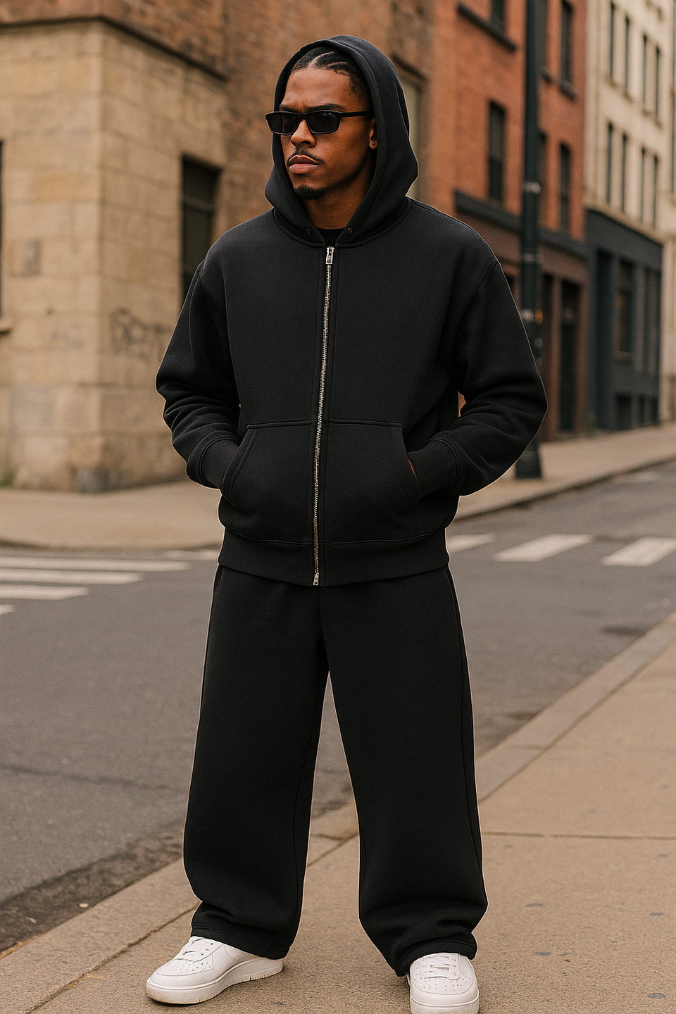 Completo tuta fondo largo streetwear