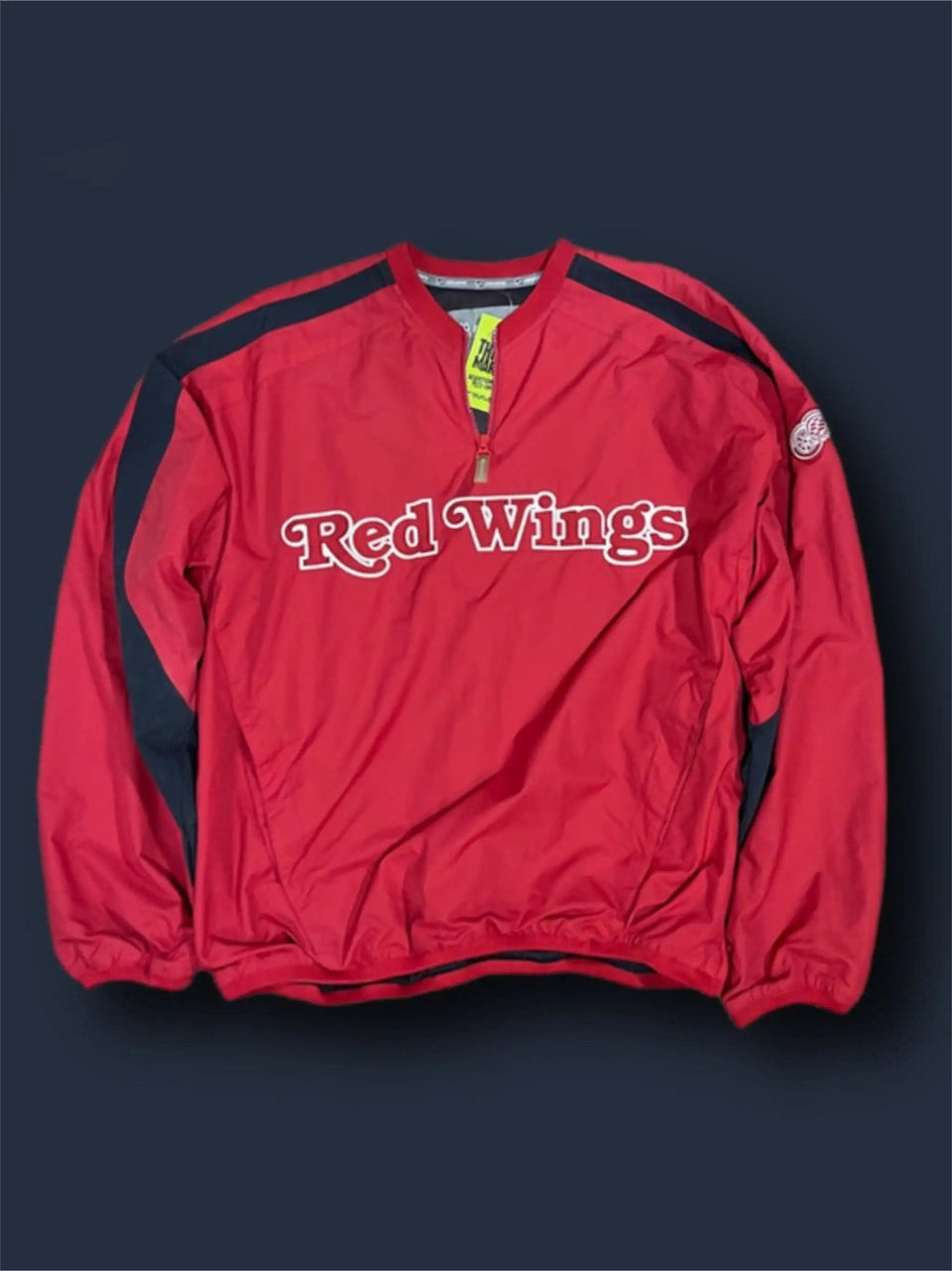 Felpa zip 3/4 Red Wigs tg m