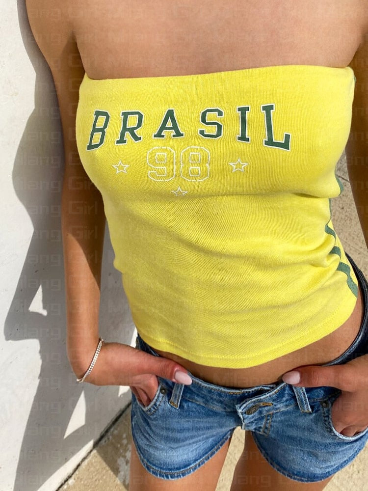Top Brasil y2k donna