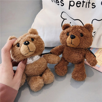 Plush Doll Bear For Apple AirPods TOYS