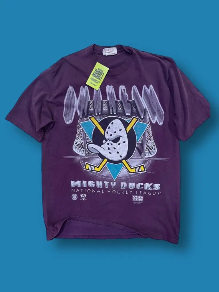 T-shirt Mighty Ducks NHL vintage tg XL