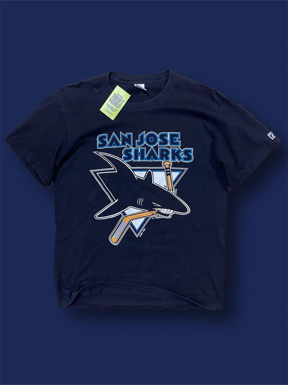T-shirt NHL San Jose Sharks vintage tg L