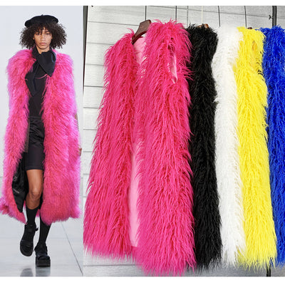 Gilet in pelliccia di lana Long Beach da donna MUST HAVE