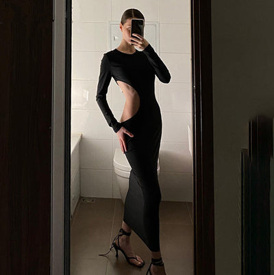Abito lungo aperto donna MUST HAVE